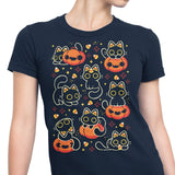 Spooky Season Cats - Women's Apparel