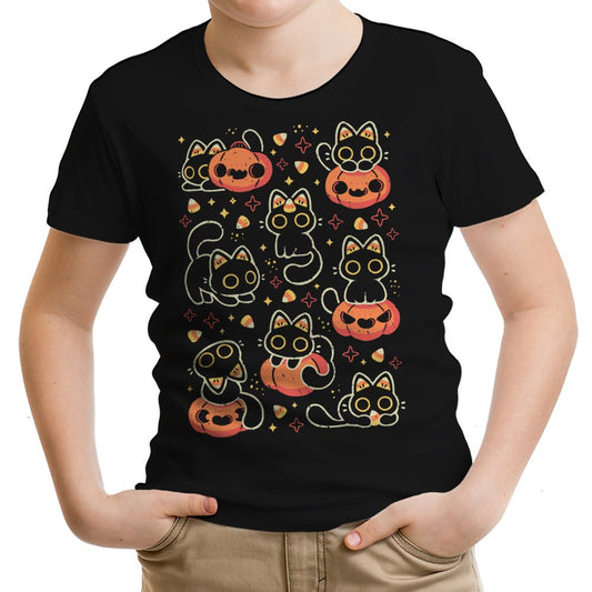 Spooky Season Cats - Youth Apparel