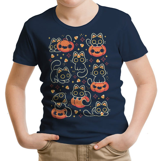 Spooky Season Cats - Youth Apparel