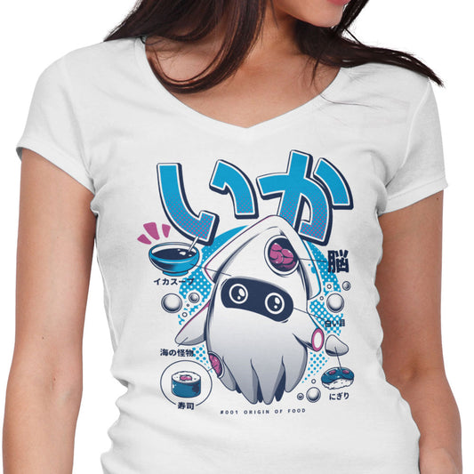 Squid Food - Women's V-Neck
