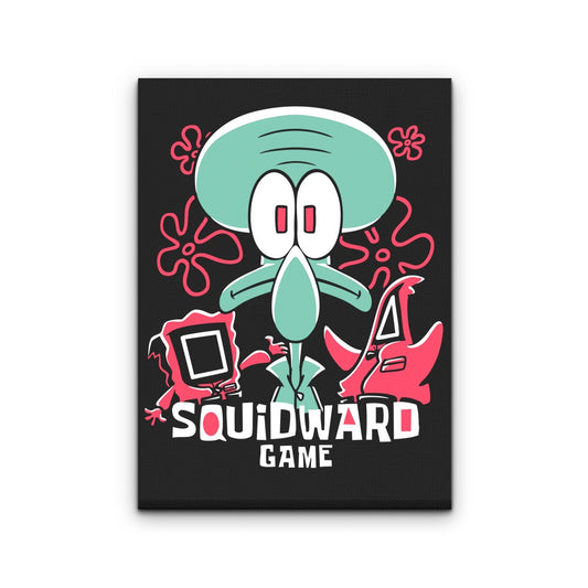 Squidward Game - Canvas Print