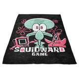 Squidward Game - Fleece Blanket