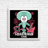 Squidward Game - Posters & Prints