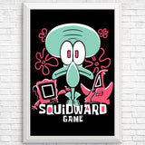 Squidward Game - Posters & Prints