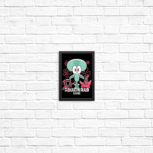 Squidward Game - Posters & Prints