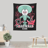 Squidward Game - Wall Tapestry