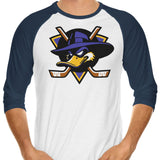 St. Canard Ducks - 3/4 Sleeve Raglan T-Shirt