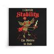 Stabby Goblin - Canvas Print