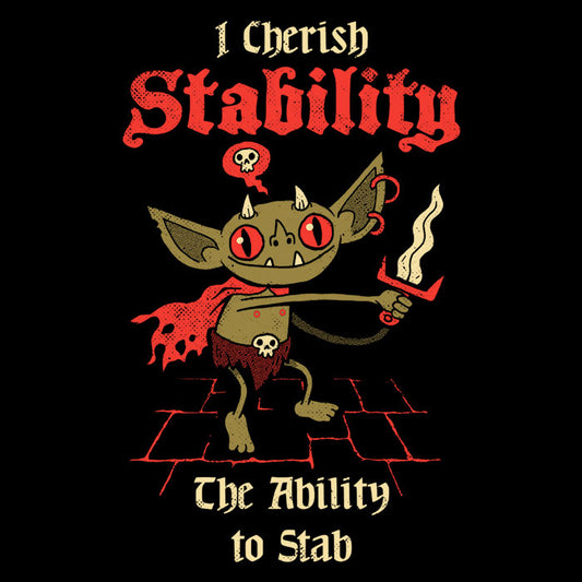 Stabby Goblin - Shower Curtain