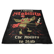 Stabby Goblin - Fleece Blanket
