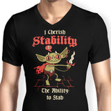 Stabby Goblin - Men's V-Neck