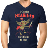 Stabby Goblin - Men's V-Neck