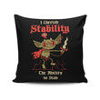 Stabby Goblin - Throw Pillow