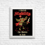 Stabby Goblin - Posters & Prints