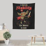 Stabby Goblin - Wall Tapestry