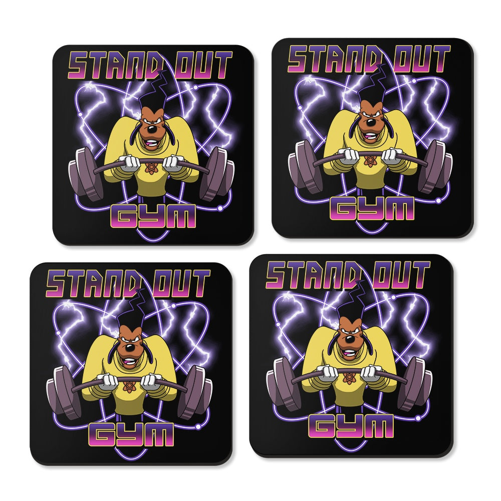 Stand Out Gym - Coasters