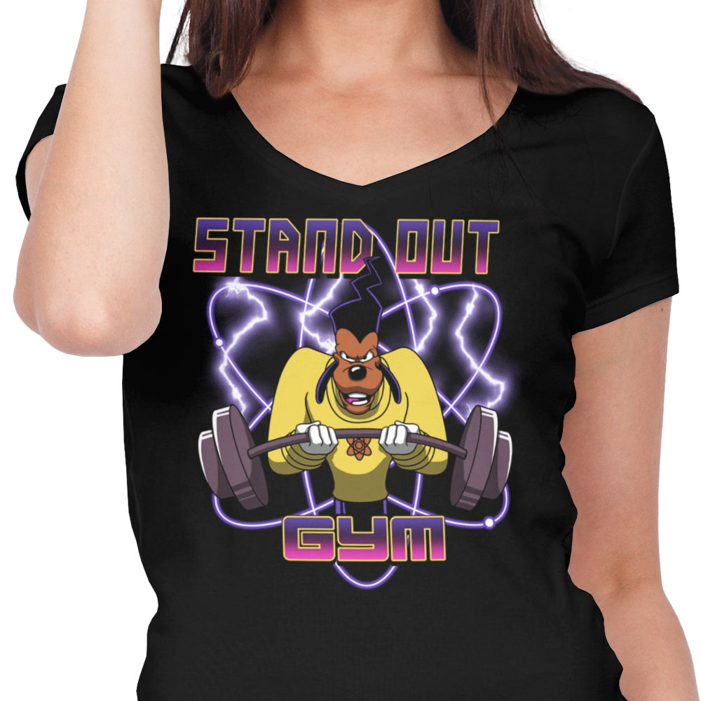 Stand Out Gym - Women's V-Neck