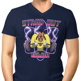 Stand Out Gym - Men's V-Neck