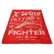Star Fighter Garage - Fleece Blanket