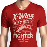 Star Fighter Garage - Men's V-Neck