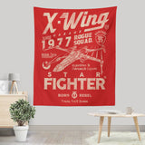 Star Fighter Garage - Wall Tapestry
