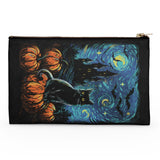 Starry Black Cat - Accessory Pouch
