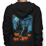 Starry Black Cat - Hoodie