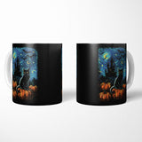 Starry Black Cat - Mug