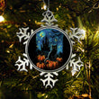 Starry Black Cat - Ornament