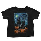 Starry Black Cat - Youth Apparel