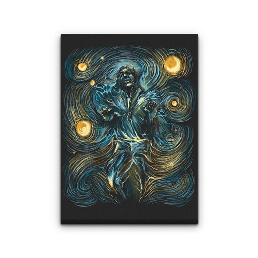 Starry Carbonite - Canvas Print