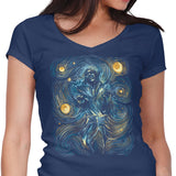 Starry Carbonite - Women's V-Neck