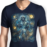Starry Carbonite - Men's V-Neck