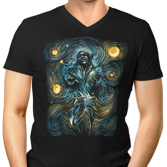 Starry Carbonite - Men's V-Neck