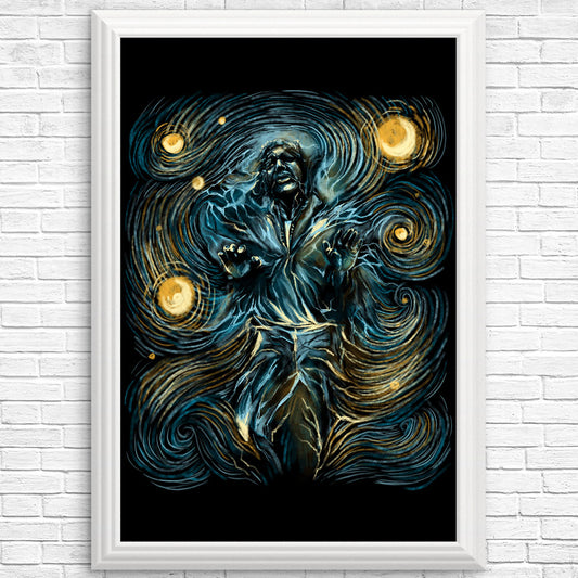 Starry Carbonite - Posters & Prints