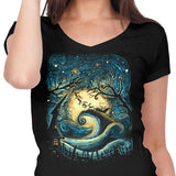 Starry Christmas - Women's V-Neck