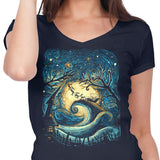 Starry Christmas - Women's V-Neck