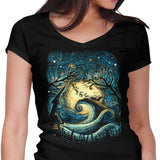 Starry Christmas - Women's V-Neck