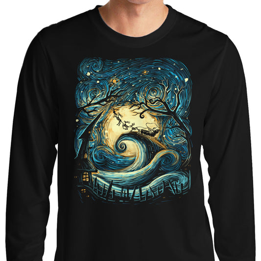 Starry Christmas - Long Sleeve T-Shirt