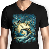 Starry Christmas - Men's V-Neck