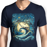 Starry Christmas - Men's V-Neck