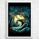 Starry Christmas - Posters & Prints