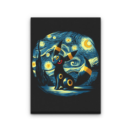 Starry Dark - Canvas Print