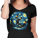 Starry Dark - Women's V-Neck