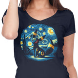 Starry Dark - Women's V-Neck