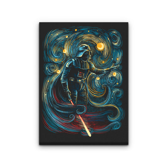 Starry Dark Lord - Canvas Print