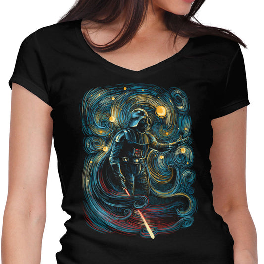 Starry Dark Lord - Women's V-Neck