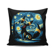 Starry Dark - Throw Pillow