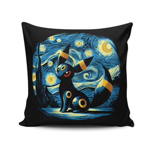 Starry Dark - Throw Pillow