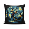 Starry Dark - Throw Pillow